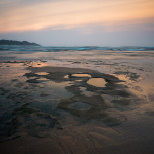Long exposure of Bhanga Nek beach